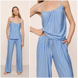 Eberjey Pajama Gisele Printed TENCEL Modal Cami &Pant PJ Set size M Soft Stretch